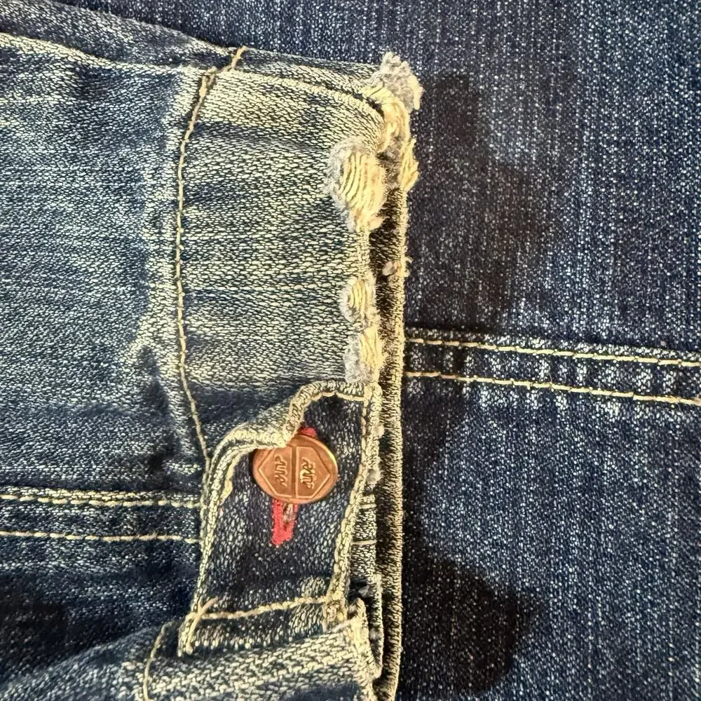 Ramp Blue Jean Jacket Smasher Mens XL Y2K Streetwear 90’s Retro Skater